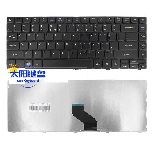 宏基4736zg 3750G 4250 4352G 3935 D640 ZQ5A D529 ZQJ键盘D732Z