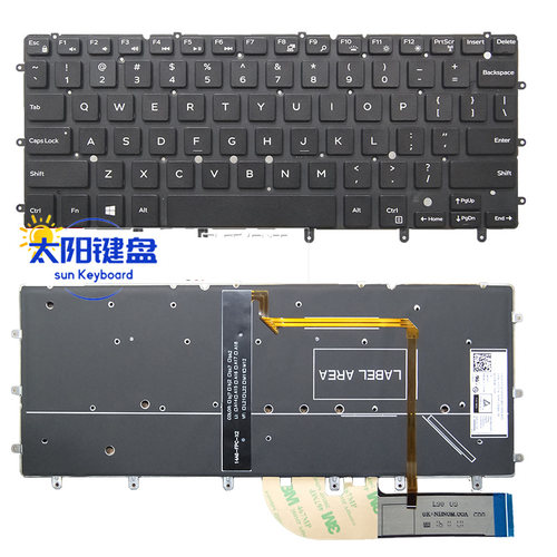 全新适用DELL戴尔Inspiron 15 7000 7548 7549 F41F P41F001键盘
