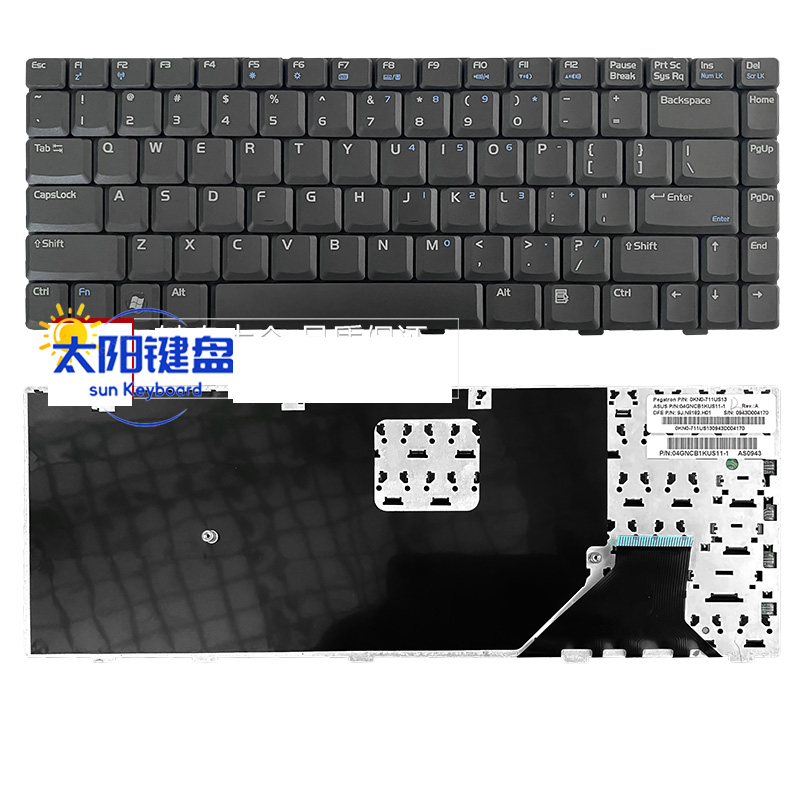 适用华硕 F8S F8P N81V N80 N80C F8H W3N X80N PRO80S Z99S键盘