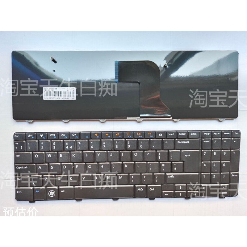 全新DELL N5010 15R-N5010 M5010 15R UK 键盘
