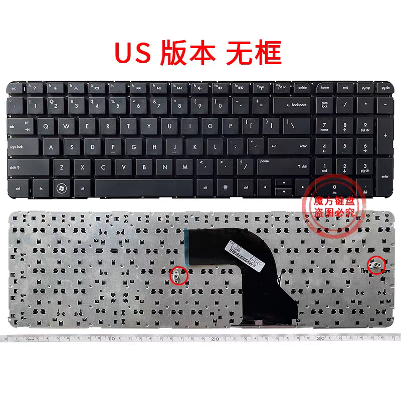 US/RU 全新适用DV7-7000 DV7t-7100 DV7-7200键盘DV7-7100 7001