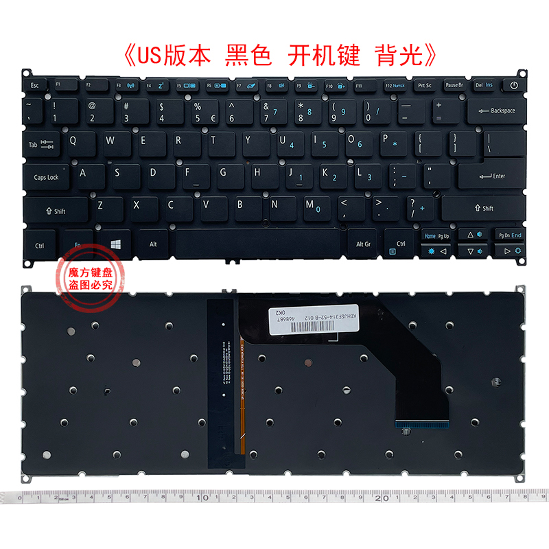 全新适用 S30-20 SF113-31 N17P2 N17P3 SF514-52 键盘N16C4