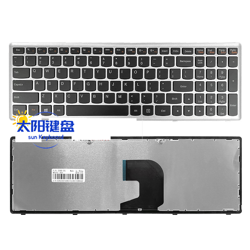 全新适用适用联想 Erazer Z500 Z500A Z500G P500 键盘