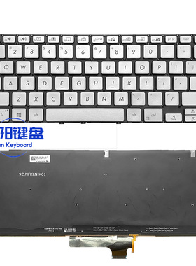 全新适用华硕14 BX431FA FL S4500F U4500FA S4500FAC键盘ux431