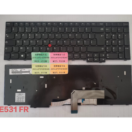 全新LENOVO E531 E540 T540 T550 L540 T540P FR 法文 键盘
