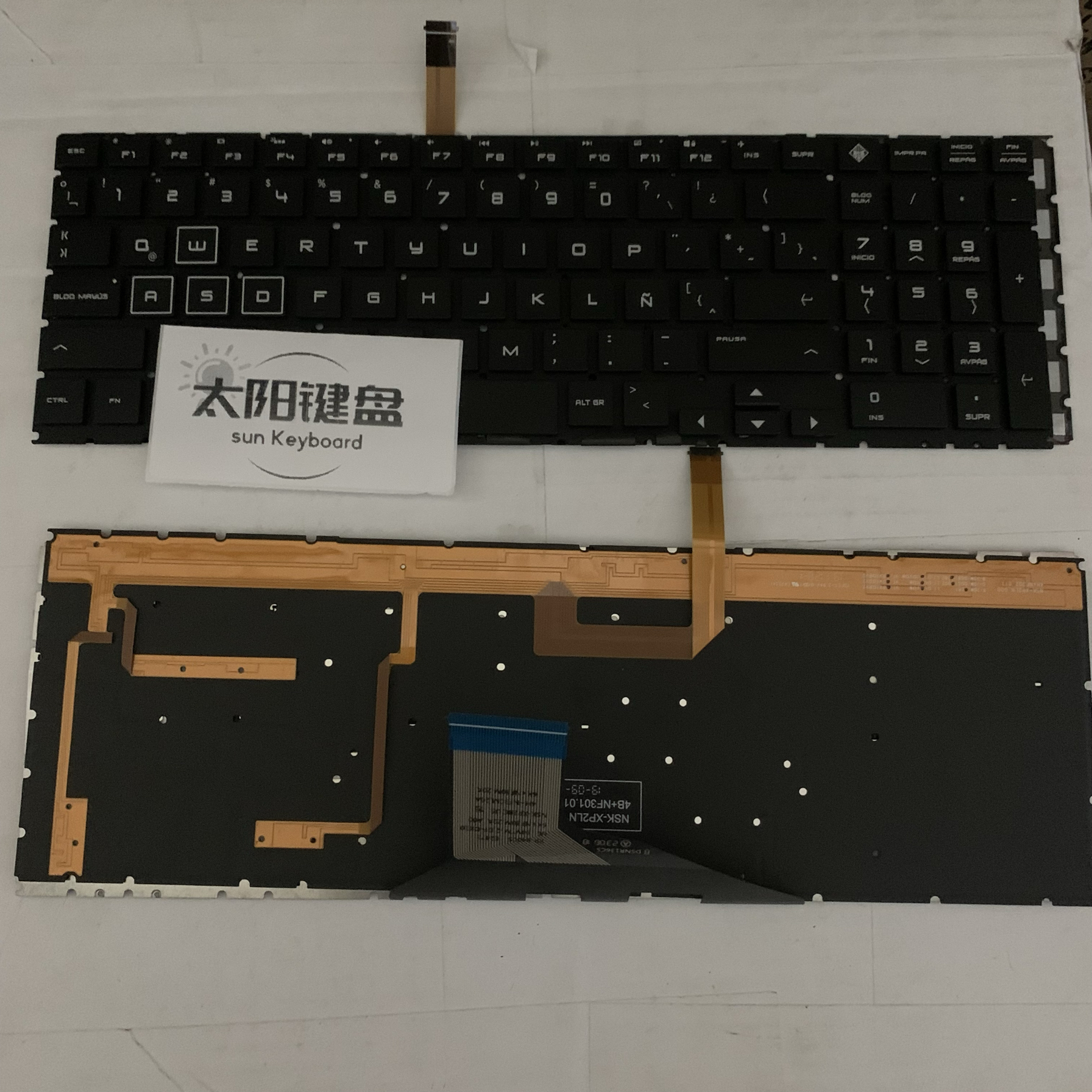 SP全新适用15-DH TPN-C143暗影精灵4/5 pro 15-DC TPN-Q211键盘