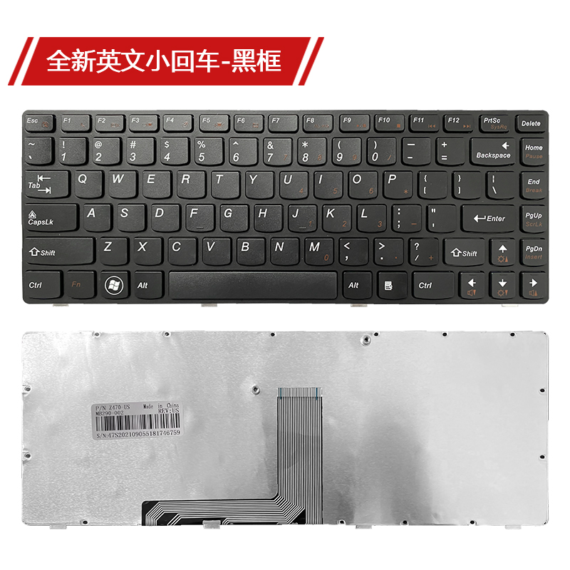 适用联想 Z470 Z475 Z375 Z370 Z370A Z470AX Z470G/K Z475A 键盘