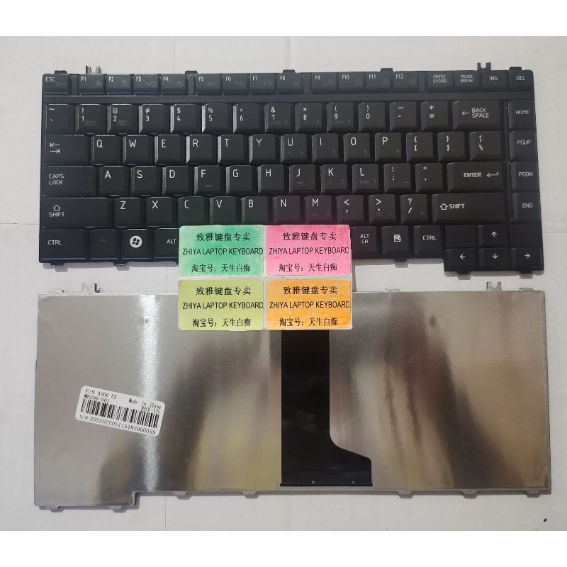 全新TOSHIBA A200 M200 M207 M216 L323 L322 US 亮面 英文 笔记