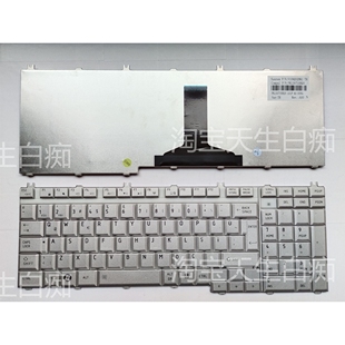 L505 L582 土耳其 P300 键盘 L500 银色 全新TOSHIBA X500