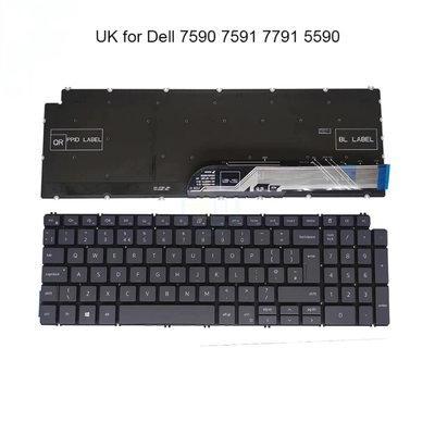 全新UK适Dell Inspiron 15 7590 7591  5501 5502 5508背光键盘