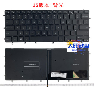 9560 D1728 D1828T 5510 P56F键盘 全新DELL戴尔XPS15 M5510 9550