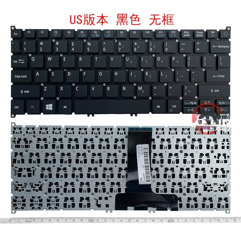 全新US/RUACER宏基ES1-132-C37M C9N8键盘One 11 AO1-132 A311-31