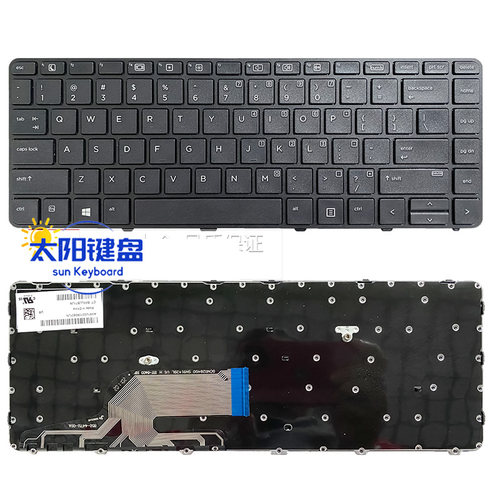 适用惠普430 G3 430 G4 440 G3 G4 445 G3 HSTNN-Q98C Q02C键盘