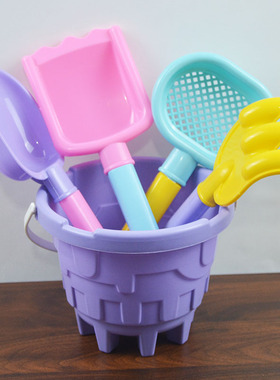 儿童铲子玩具沙滩玩铲沙加厚批发挖土多功能小铲桶挖沙工具套装