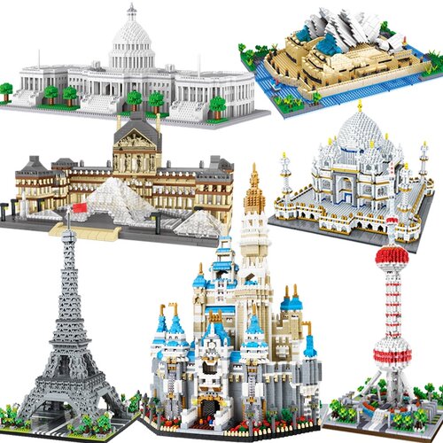 2025新款世界著名建筑积木