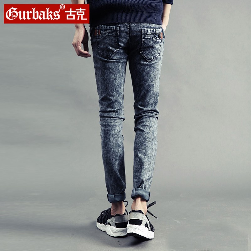 Jeans pour jeunesse pieds Slim GURBAKS en coton pour automne - Ref 1485771 Image 2