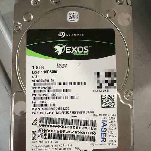 议价Seagate Exos 1.8TB SAS 10E2400可维修