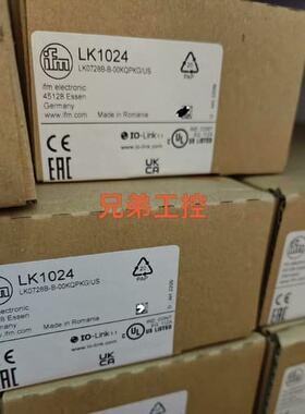 议价IFMLK1024电子液位传感器订货号 LK0728B可维修