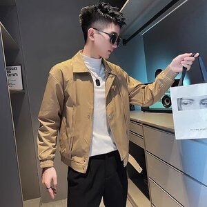 J135p55痞帅男装高级感夹克男士休闲外套潮牌春秋季2024新款秋装图片