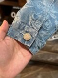 6605P65腰果花刺绣牛仔夹克男春季装新款大码胖子宽松潮牌痞帅气，男装夹克，星座218-1（原230）
