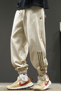 WK015P40潮流中高腰宽松型男时尚潮牌长裤运动裤潮休闲裤秋季新款图片