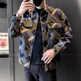NZ85P65青春流行夹克翻领外穿百搭日系标准春秋单排扣潮潮流男原，男装夹克，星座218-1（原230）