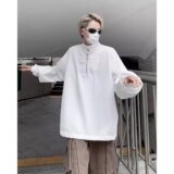 919P45半拉链卫衣男秋季美式潮牌设计感小众宽松休闲长袖上衣华夫，男装卫衣，星座218-1（原230）