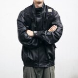 Y7711P90潮翻领运动拉链长袖外穿男青春流行百搭标准秋季夹克新款，男装夹克，星座218-1（原230）