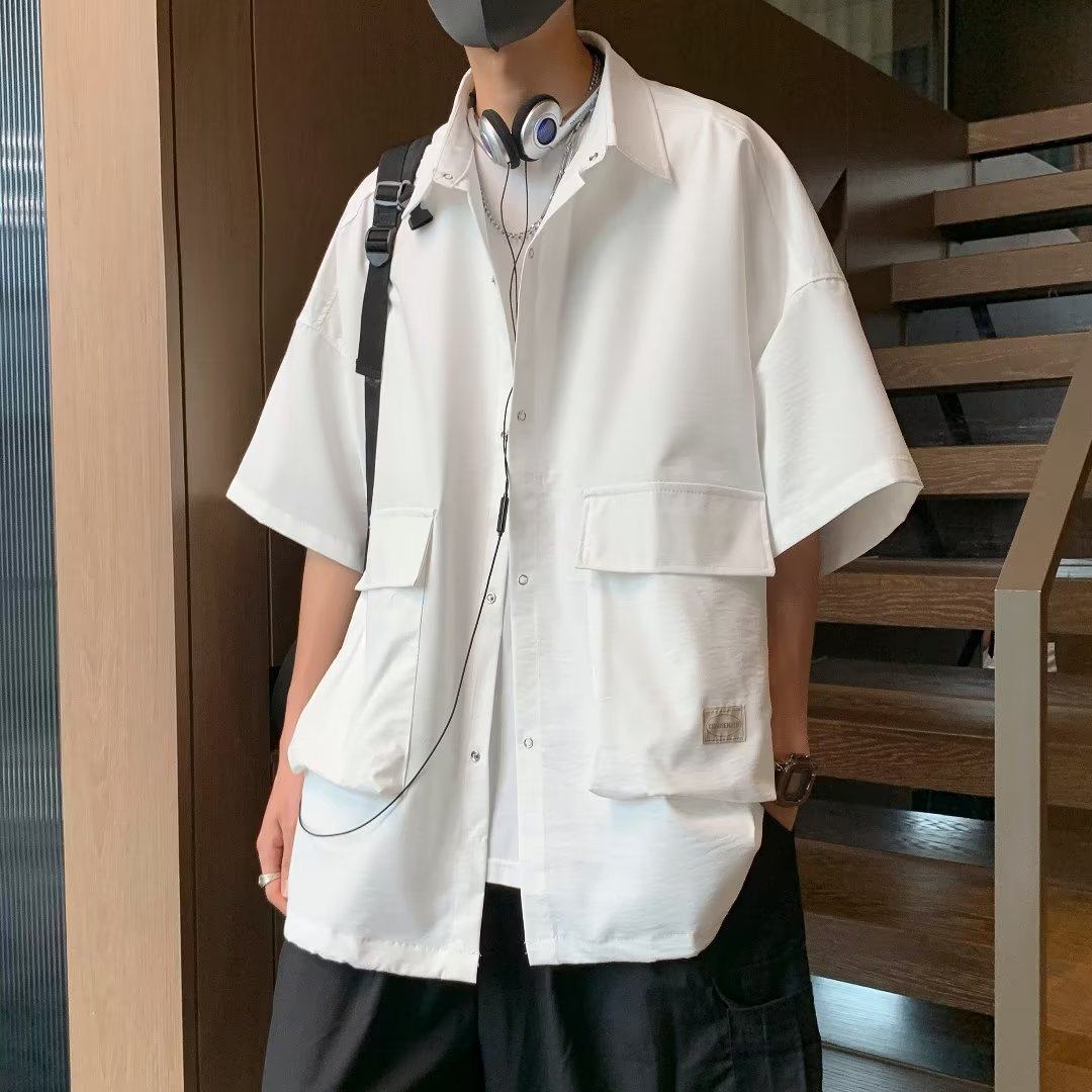 日常日系青春流行简约潮流标准衬衫男春季新款文艺五气质T308P45,男装衬衫,星座218-1（原230）