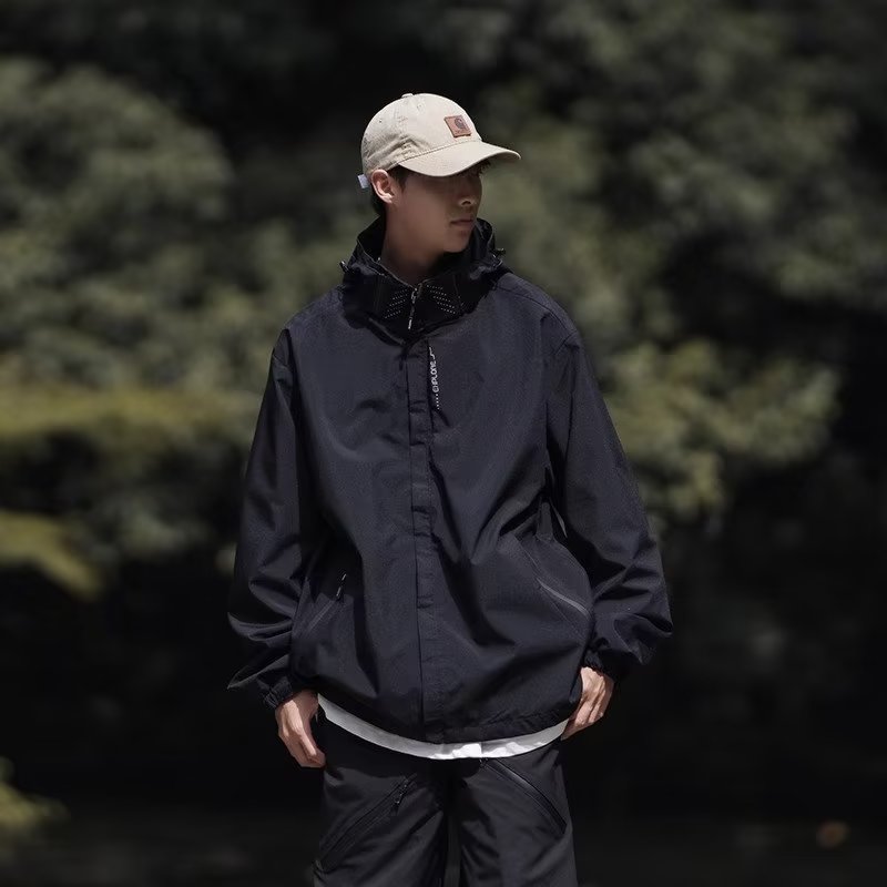 美式设计感外套男连帽黑武士三合一大码登山机能防水防晒衣新款夏,男装夹克,星座218-1（原230）