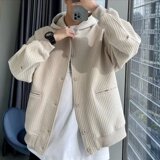 W12P55连帽开衫卫衣外套男春秋季2024新款宽松休闲重磅上衣服潮牌，男装卫衣，星座218-1（原230）