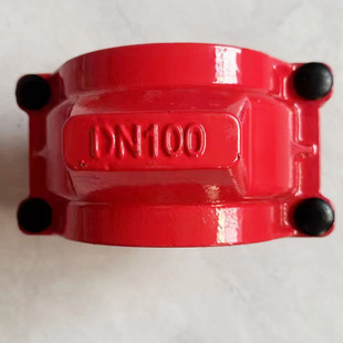 消防卡箍 消防管道沟槽卡箍刚性钢卡 消防管卡箍接头配件沟槽管件