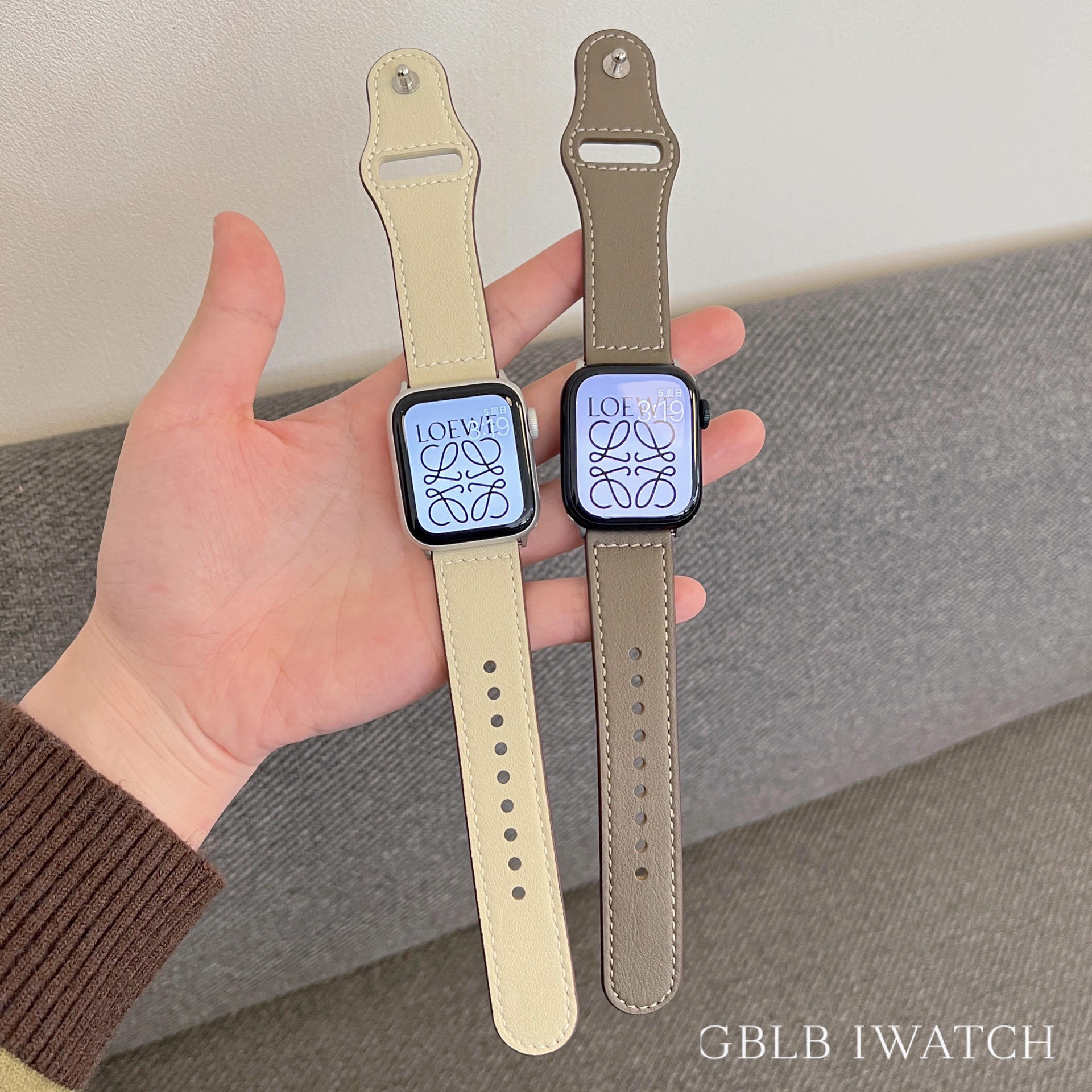 皮适用watchS10表带柔软舒适冬季