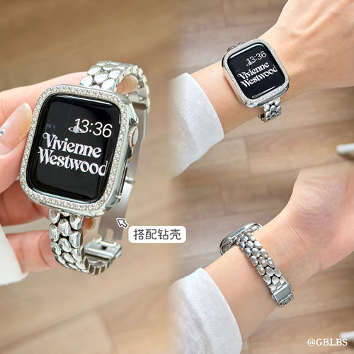 细款叠扣椭圆金属钢watchS11表带