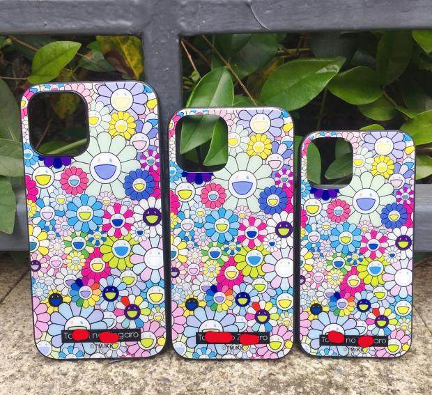 村上隆太阳花适用于苹果13手机壳太阳花iPhone14promax钢化玻璃