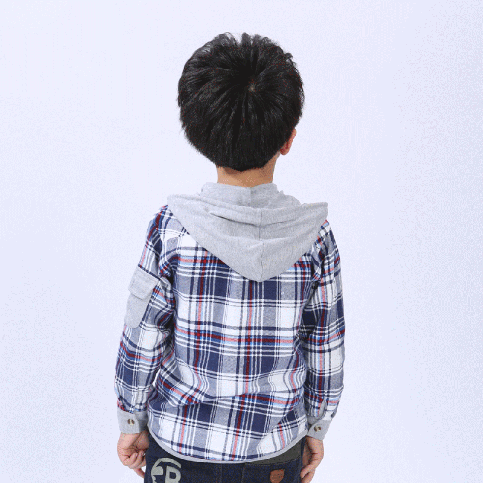 Chemise garcon à manche longue - Ref 2077970 Image 3