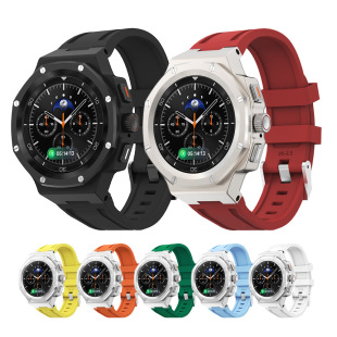 金属改装壳适用三星watch8 Classic 46mm 8代44mm 40mm保护壳表带