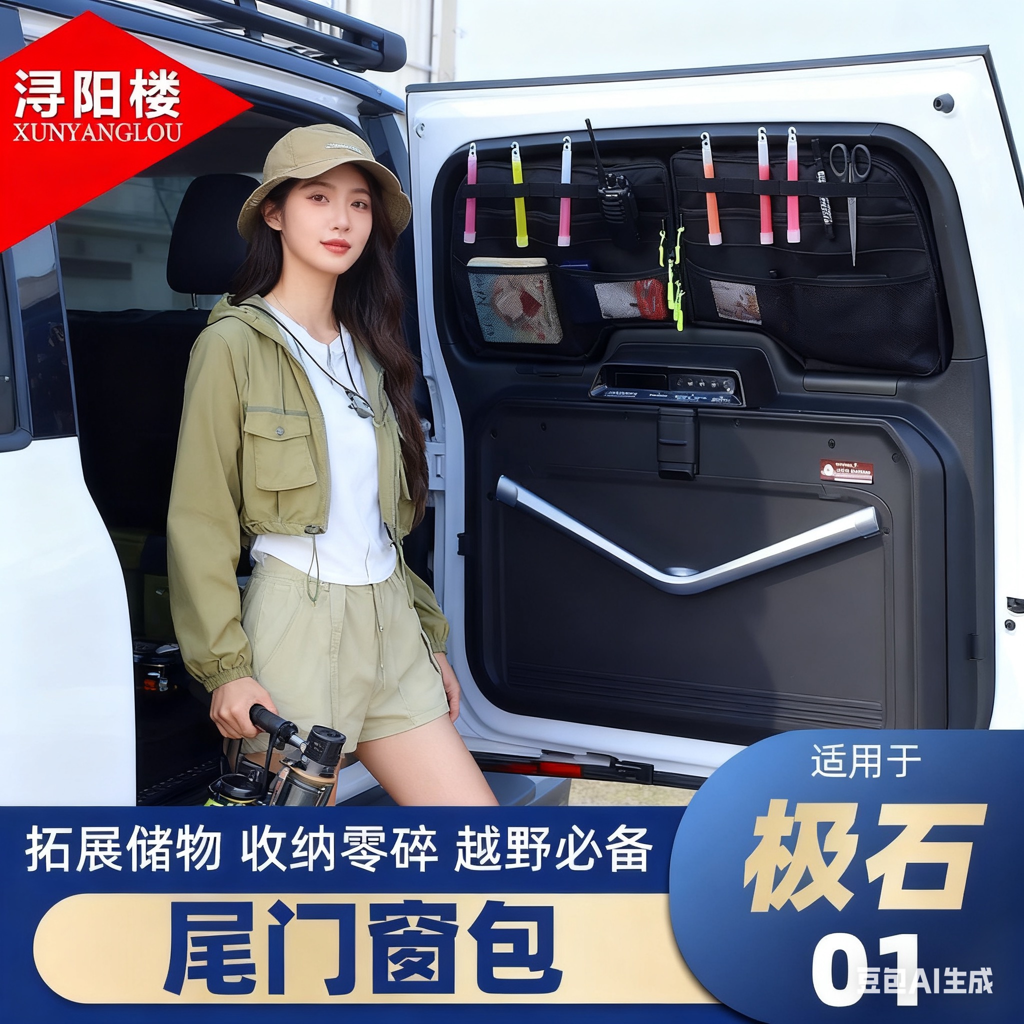 22+款极石01尾门储物包浔阳楼