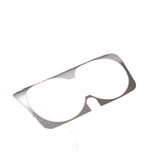 适用于16-22款奔驰E级C级GLC水杯框亮片C180 GLC E200 E300改装件