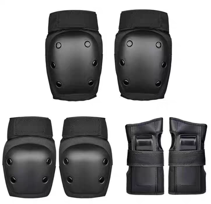 护具六件套护手护肘护膝青少年儿童成人滑冰极限轮滑安全防摔