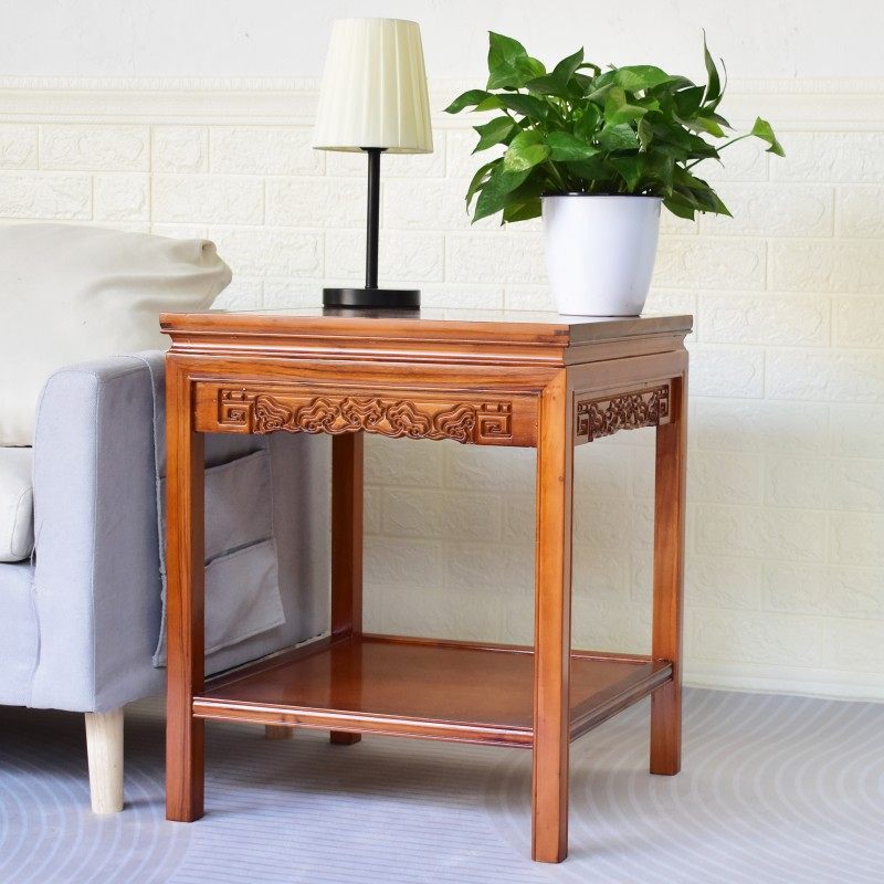 实木沙发边几客厅小桌子全实木简约小茶几中式边柜榆木方几侧边桌,住宅家具,角几/边几,淘宝优惠券,粉丝福利购,淘宝优惠卷