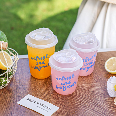 带盖奶茶杯子一次性咖啡杯加厚