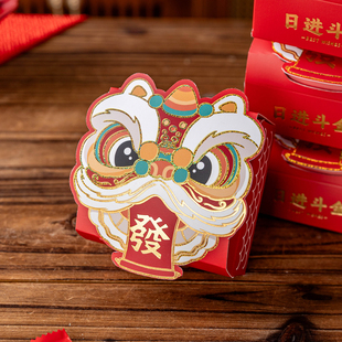 新年礼盒空盒2026过春节零食坚果立体小包装饼干雪花酥糖果烘焙马