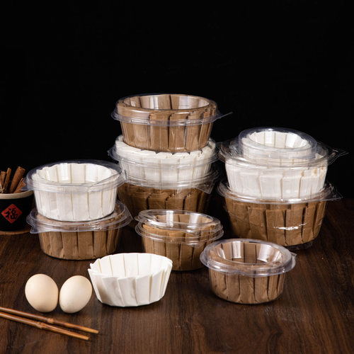 巴斯克油纸免折叠纸托