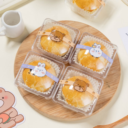 吸塑盒蛋黄酥圆形包装盒