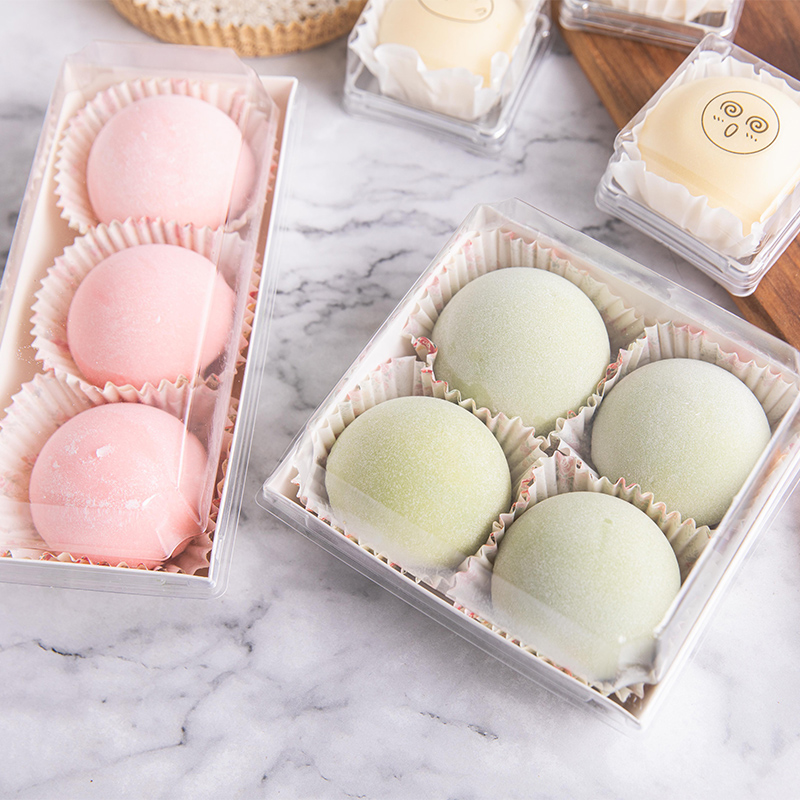 速发雪媚娘包装盒 甜品雪妹娘/娘梅娘/雪纸雪/雪娘媚包装盒眉托