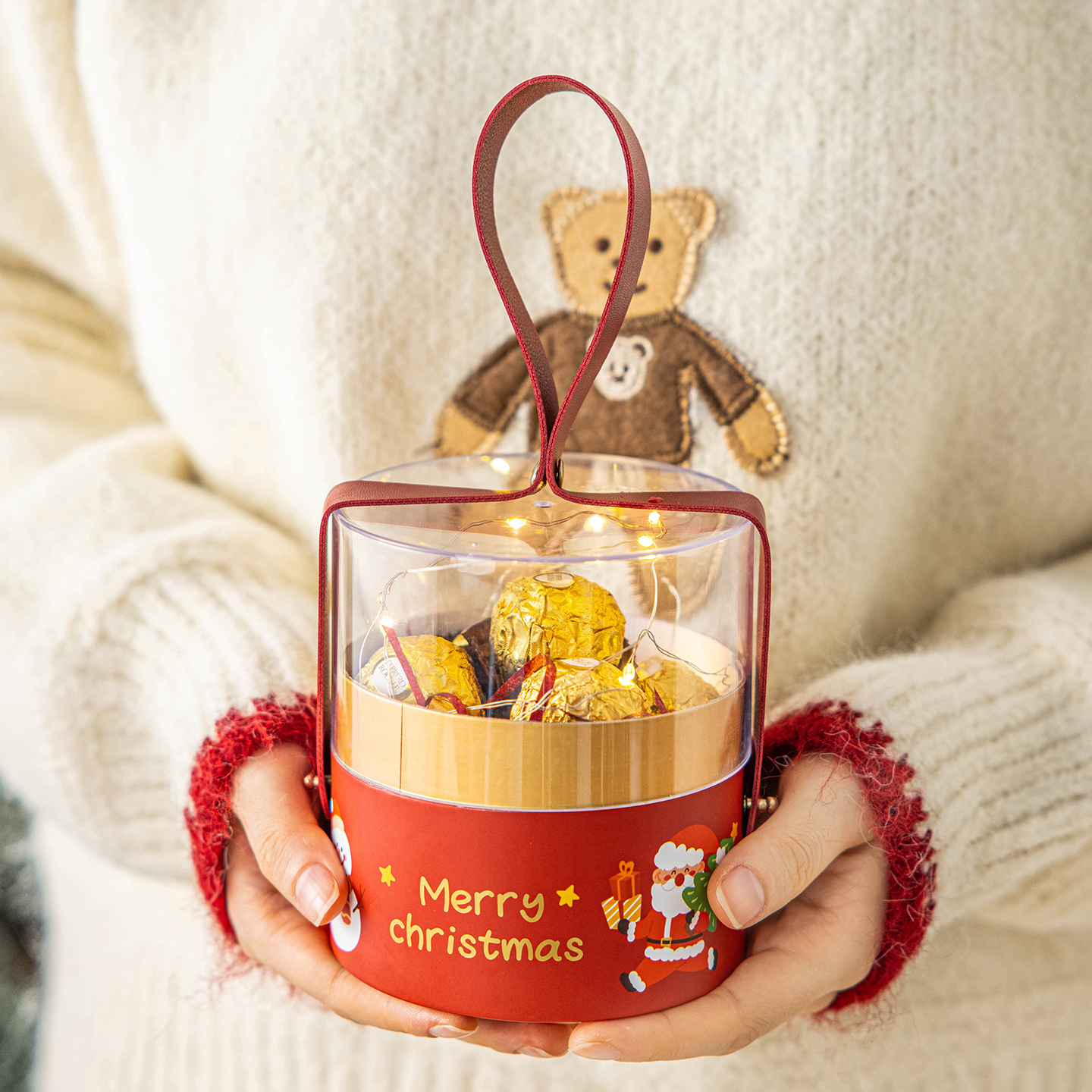 圣诞节礼盒平安果夜包装儿童小礼物创意高级糖果袋2025新款送老师