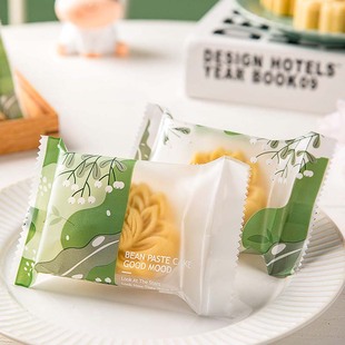 绿豆糕包装 袋 高档透明绿豆糕机封袋一次性商用私房烘焙点心袋子