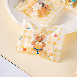 雪花酥包装袋机封袋烘焙奶枣牛轧糖饼曲奇小饼干糖果纸烘焙专用