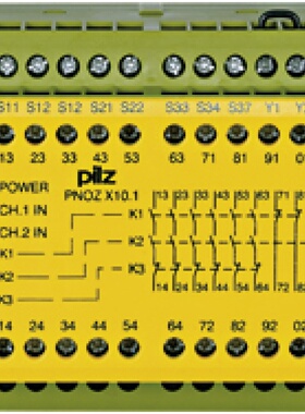 PILZ皮尔磁774746 PNOZ X101 230-240VAC 6no 4nc 6LED 原装